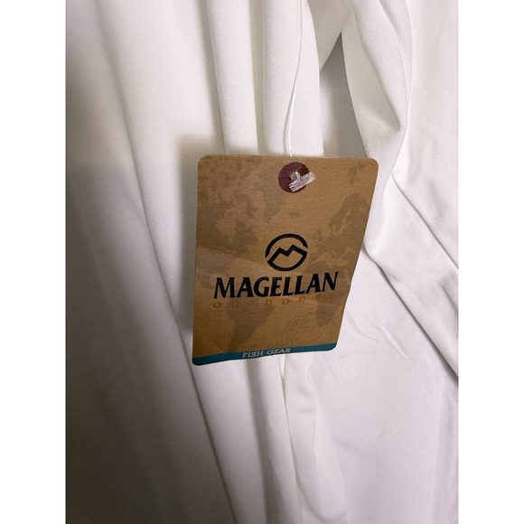 Magellan Men's Outdoor White Long Sleeve Fishing Shirt Size Xl NWT - Picture 5 of 7
